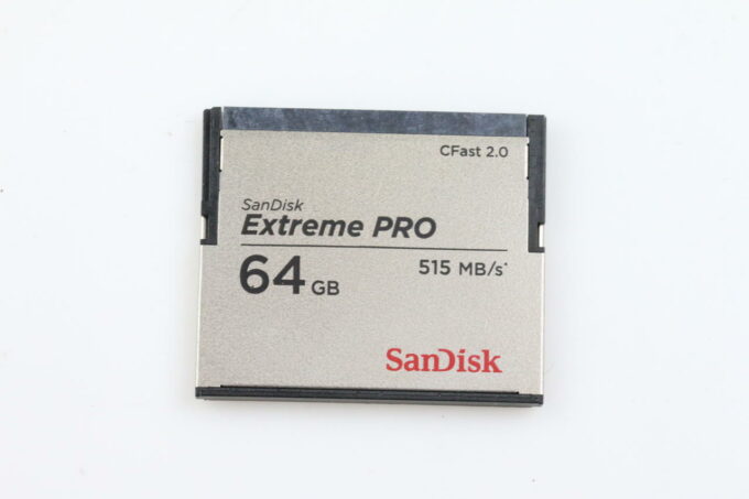 Sandisk Extreme PRO CFast 2.0 64GB 515MB/s mit Lesegerät - Image 2