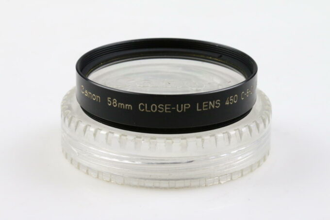 Canon Nahlinse / Close-Up Lens 450 C-8-2 - 58mm