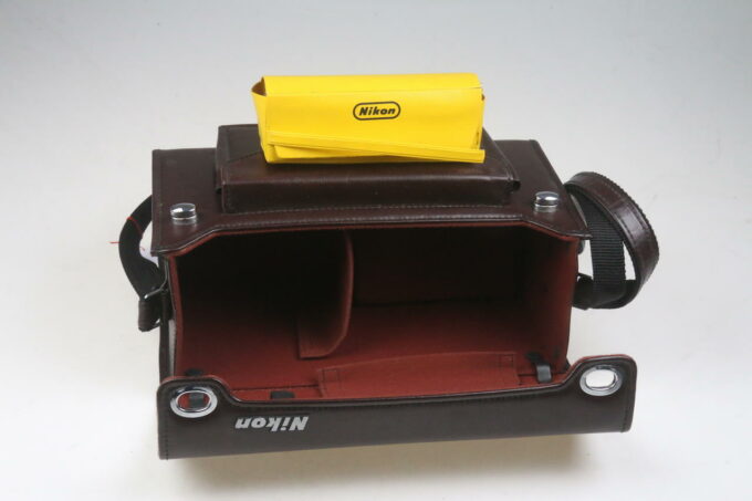 Nikon Tasche FB-17 / rot-braun mit Reinigungsset
