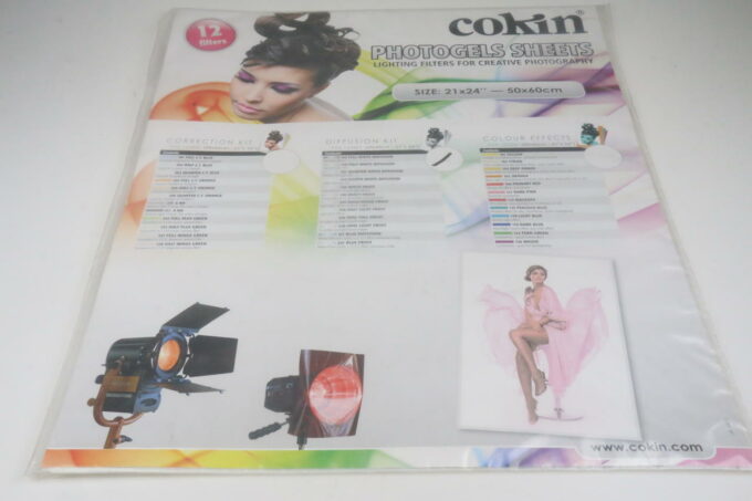 Cokin Blitzfilterfolien 12S.50x60cm Diffusionskit