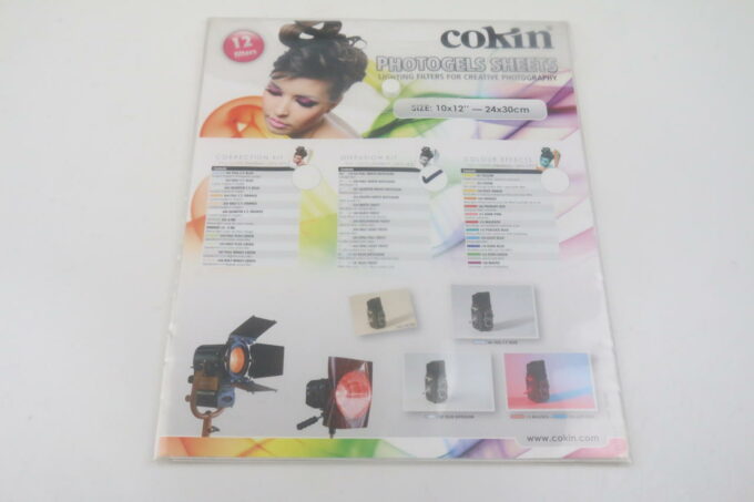 Cokin Blitzfilterfolien 12S.24x30cm Diffusionskit