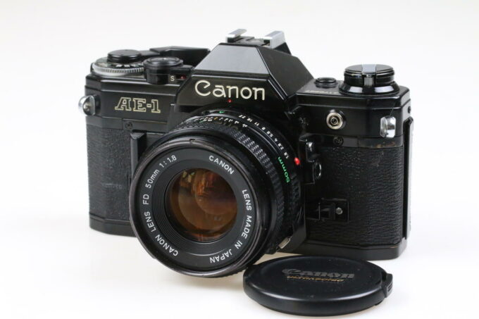 Canon AE-1 Gehäuse mit FD 50mm f/1,8 - #4178927