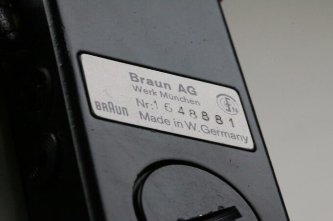 Braun NIZO 801 macro Filmkamera - #1648881