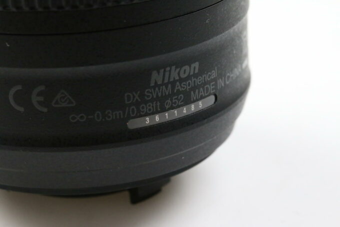 Nikon AF-S DX NIKKOR 35mm f/1,8 G DX - #3611485