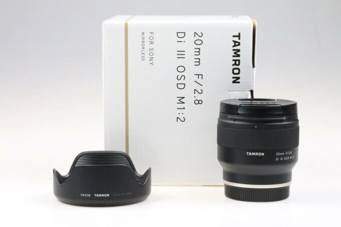 Tamron 20mm f/2,8 Di III OSD 1:2 Macro für Sony FE - #005430
