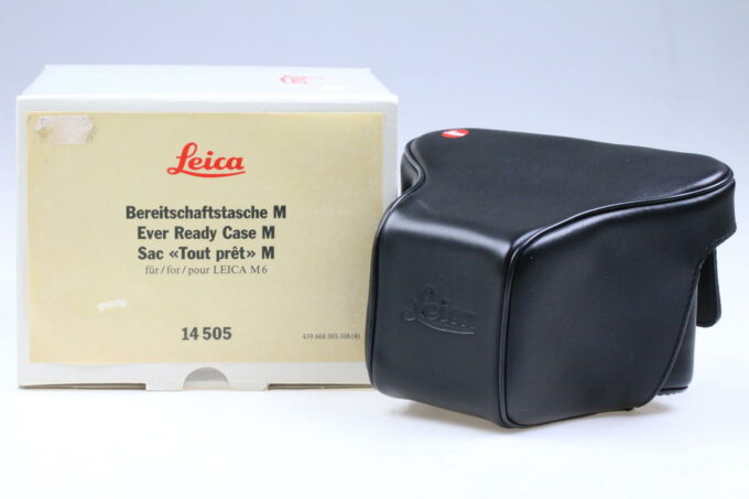 Leica Bereitschaftstasche - schwarz für M6 - 14505