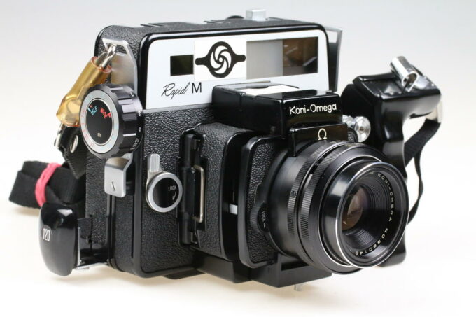 Konica Koni-Omega Rapid M mit 90mm f/3,5 und 60mm f/5,6 - #41303C - Image 3