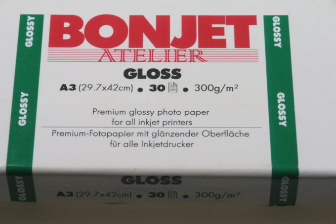 BONJET Atelier A3 glossy 300g/m 30Bl