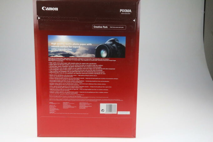 Canon PM-101 Pro Premium Matt Papier 20 Blatt, A3 - Image 2