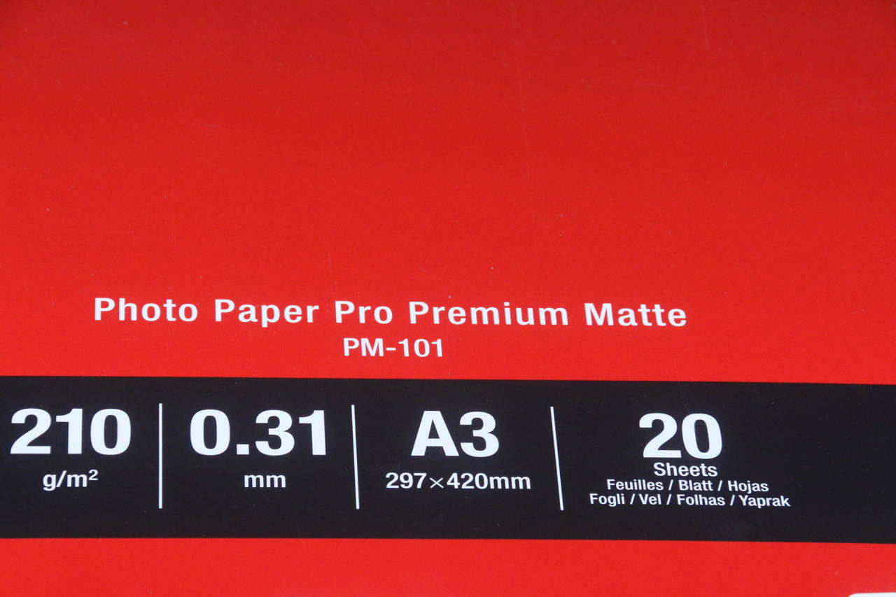 Canon PM-101 Pro Premium Matt Papier 20 Blatt, A3