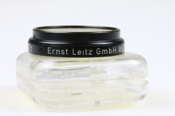 Leica Gelbfilter 1 mit Klemmfassung schwarz