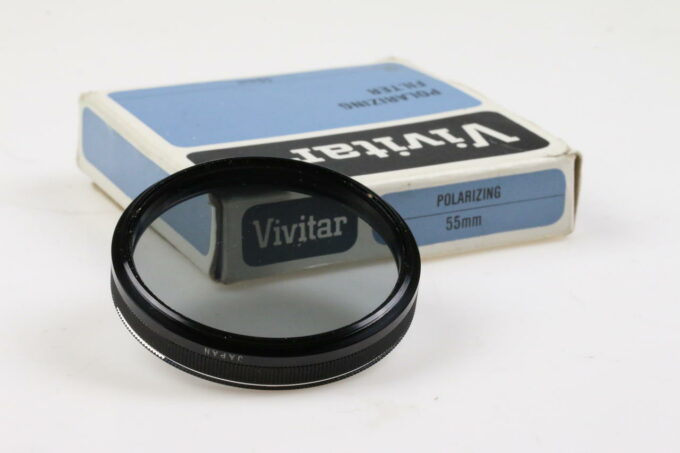 Vivitar Polarizing Filter 55mm mit Box