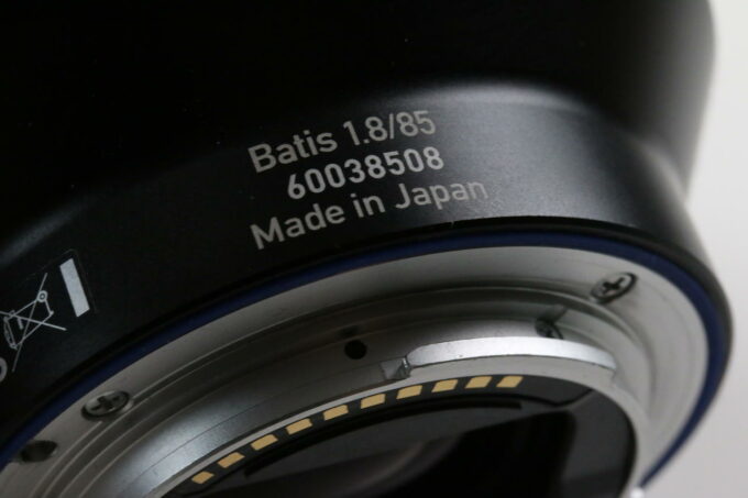 Zeiss Batis T* 85mm f/1,8 für Sony E (FE) - #60038508