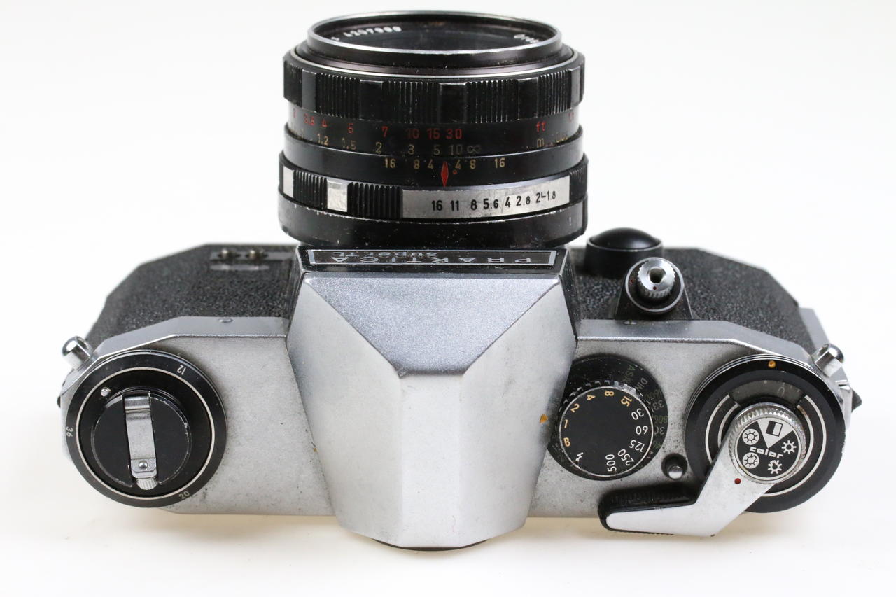 Praktica super TL mit Oreston 50mm f/1,8 - #490154