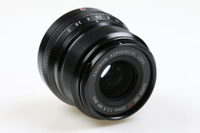 FUJIFILM Fujinon XF 23mm f/2,0 R WR - Schwarz - #2CB00528