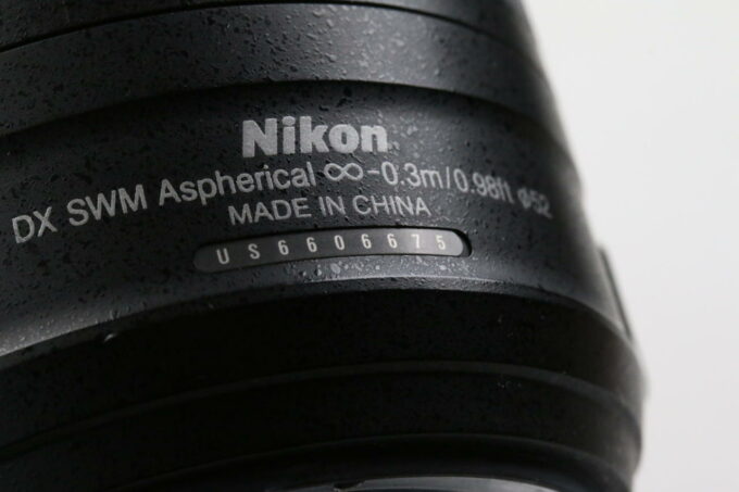 Nikon AF-S DX 35mm f/1,8 G - #6606675