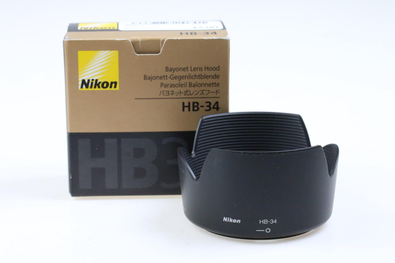 Nikon バヨネットフード HB-34 高額売筋 - 交換レンズ