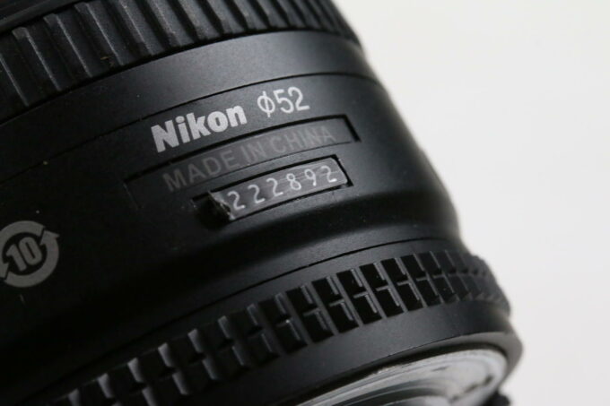 Nikon AF 50mm f/1,8 D - #2222892