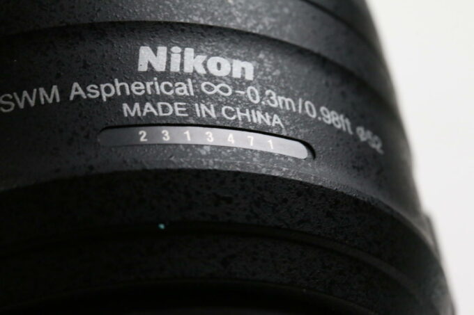 Nikon AF-S DX 35mm f/1,8 G - #2313471