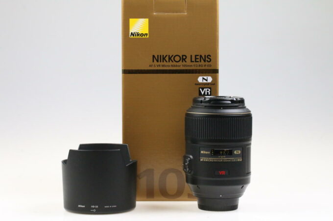 Nikon AF-S MICRO NIKKOR 105mm f/2,8 G ED VR - #2133931
