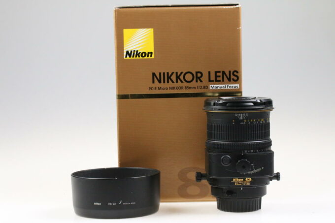 Nikon PC-E 85mm f/2,8 D N Tilt-/Shift-Objektiv - #201342