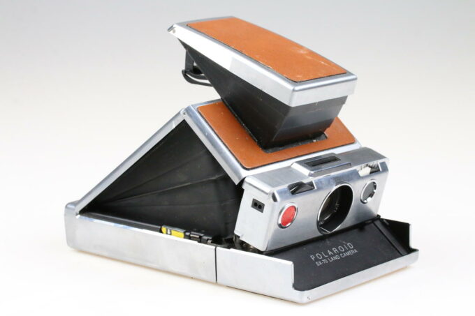 Polaroid SX-70 Land Camera - braun-silber