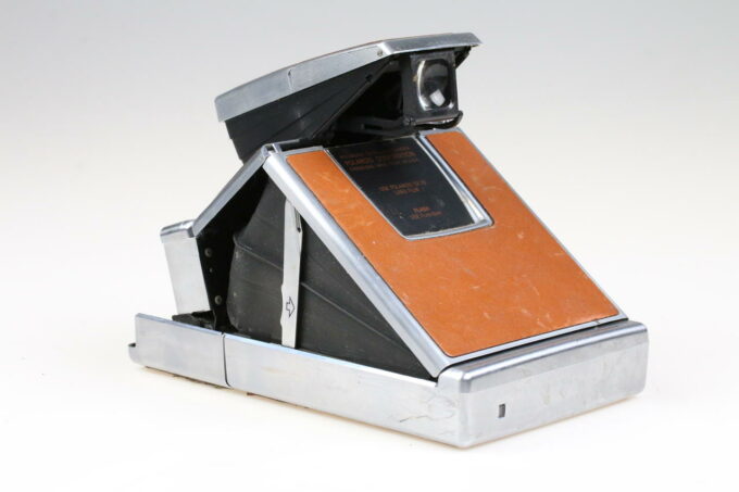 Polaroid SX-70 Land Camera - braun-silber