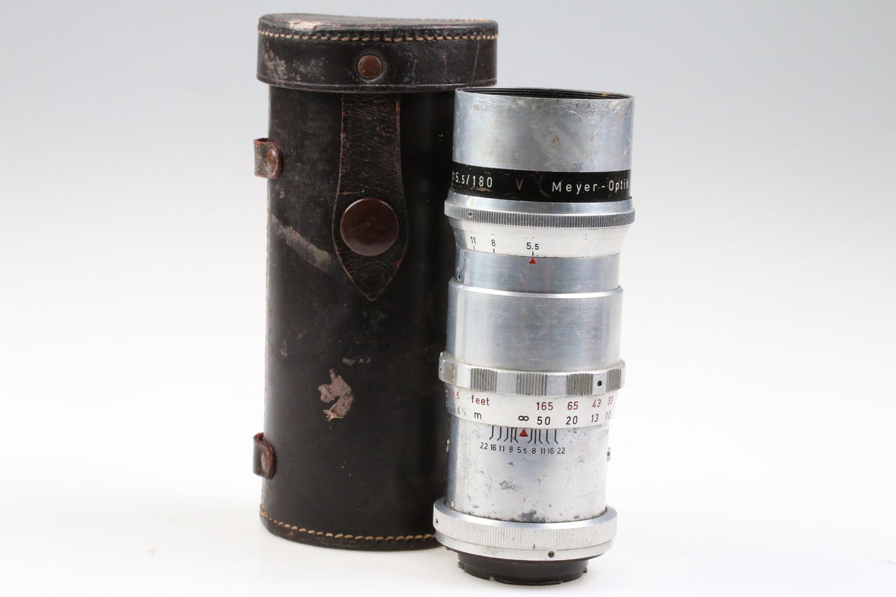 Meyer Optik Görlitz Telemegor 180mm f/5,5 für Exakta - defekt - #1480856