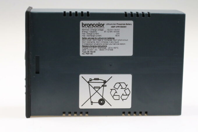 Broncolor Lithium-Iron Phosphate Batterie 36.152.00