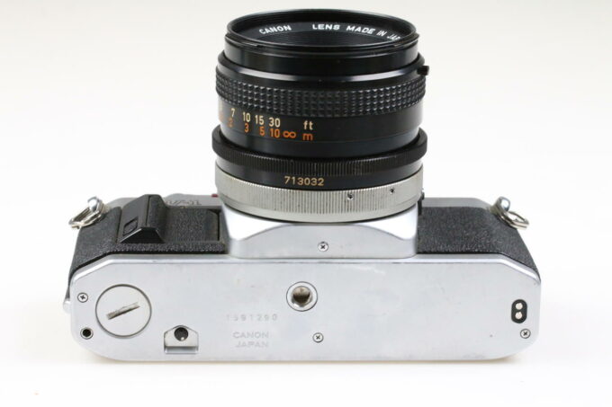 Canon AV-1 mit FD 50mm f/1,8 S.C. - #1591290