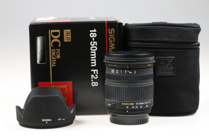 Sigma 18-50mm f/2,8 DC EX D für Nikon F (DX) - #2001175