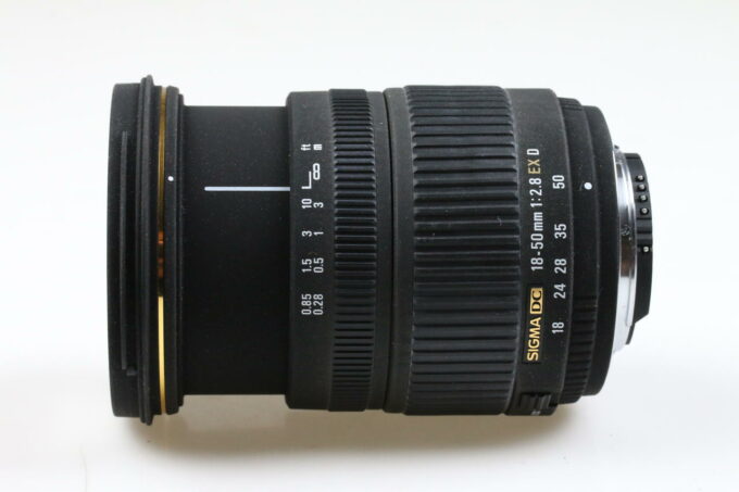 Sigma 18-50mm f/2,8 DC EX D für Nikon F (DX) - #2001175