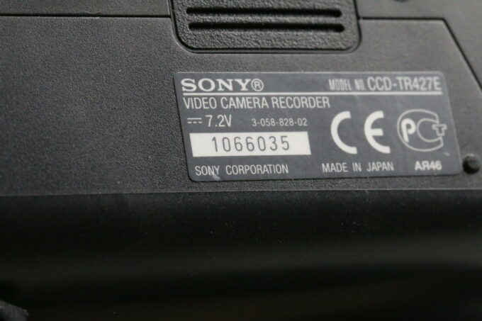 Sony CCD-TR427E - #1066035