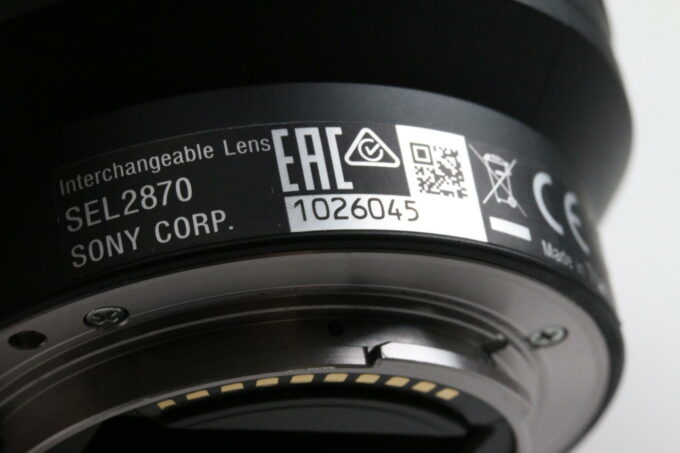 Sony FE 28-70mm f/3,5-5,6 OSS - #1026045