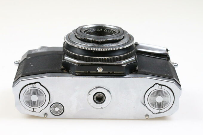 Zeiss Ikon Contaflex II (861/02) mit 45mm f/2,8 - Bastlergerät - #31092