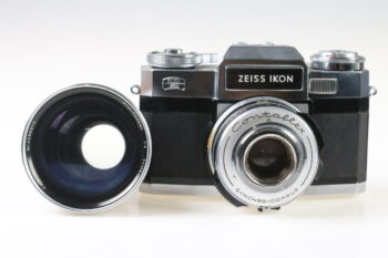 Zeiss Ikon Contaflex Super B mit Pro-Tessar 115mm f/4,0