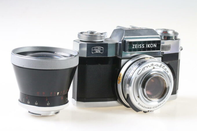 Zeiss Ikon Contaflex Super B mit Pro-Tessar 115mm f/4,0