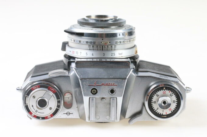Zeiss Ikon Contaflex Super B mit Pro-Tessar 115mm f/4,0