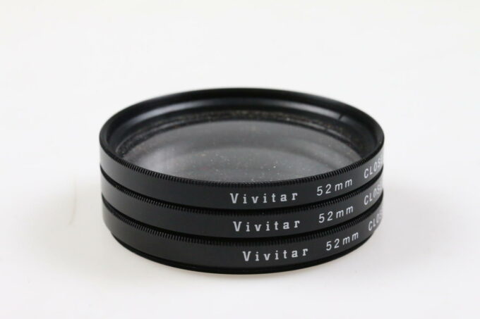 Vivitar Vorsatzlinsen Set +1 / +2 / +4 - 52mm