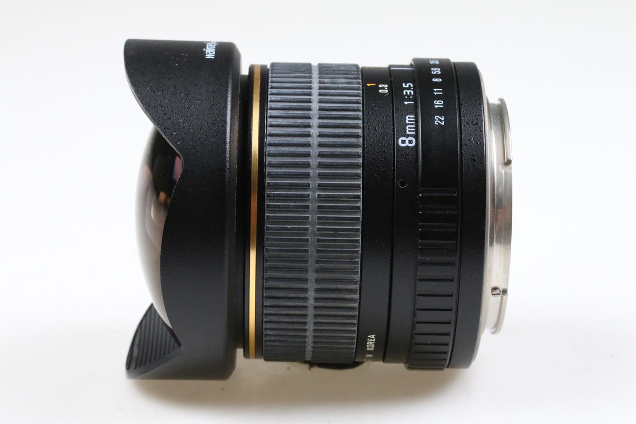 Walimex Pro 8mm f/3,5 Fish-Eye CS für Canon EF