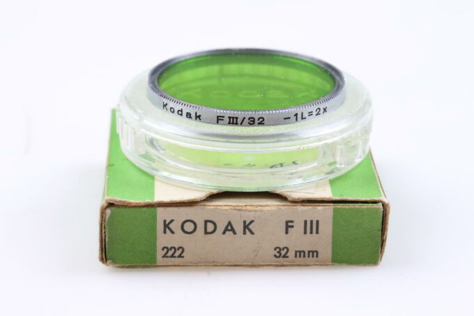 Kodak Gelbgrünfilter 32mm 222 FIII