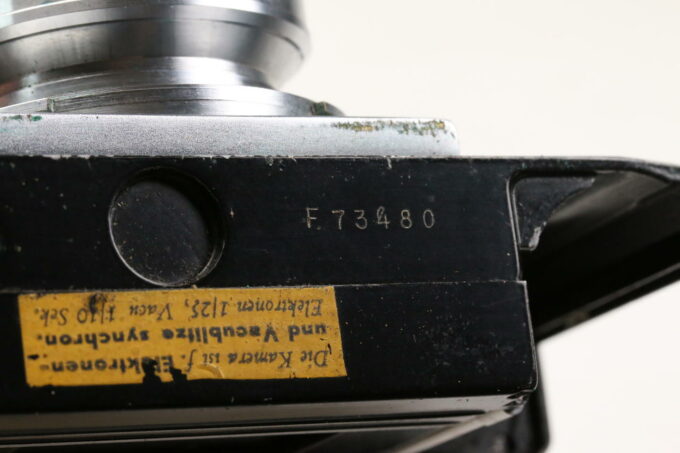 Zeiss Ikon Contax I mit Sonnar 5cm f/2,0 - #F73480 - Image 6