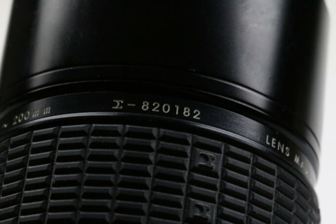 Sigma 100-200mm f/4,5 für Canon FD - #820182