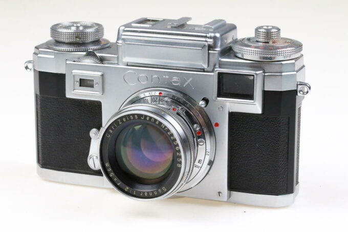 Zeiss Ikon CONTAX IIIa mit Sonnar 50mm f/2,0 - #27828