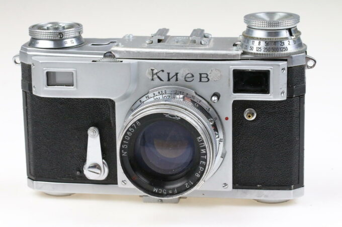 Kiev III mit Jupiter-8 50mm f/2 Umbau