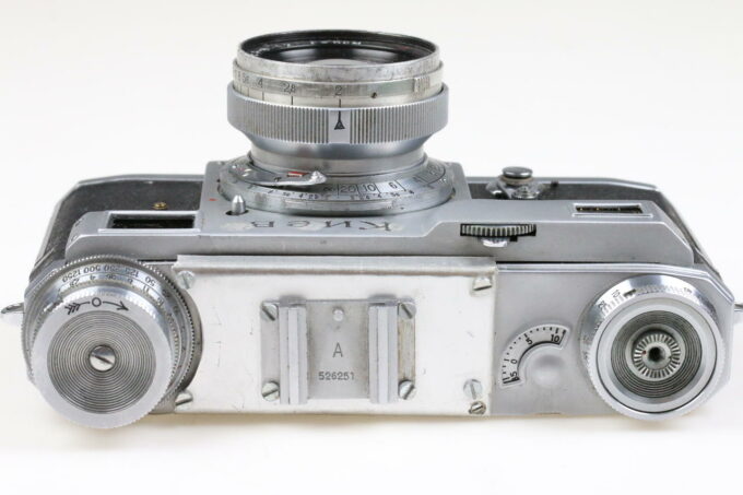 Kiev III mit Jupiter-8 50mm f/2 Umbau