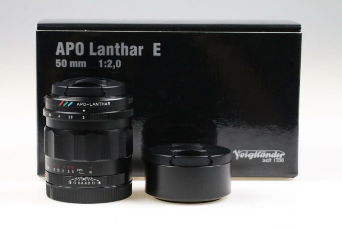 Voigtländer APO Lanthar E 50mm f/2,0 Aspherical für Sony E - #07062317