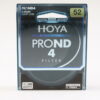 Hoya Pro ND4 52mm Graufilter