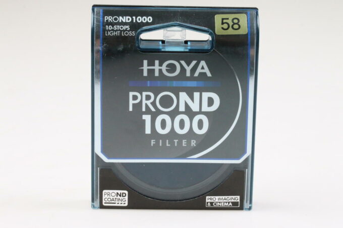 HOYO Pro ND 1000 58mm Neutraldichtefilter