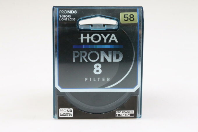 Hoya Pro ND 8 58mm Neutraldichtefilter